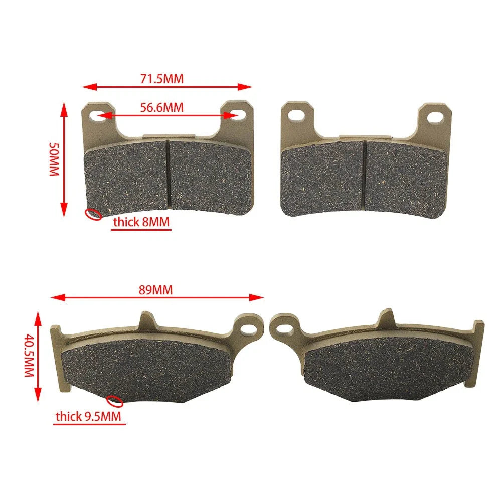 Brake Pads for SUZUKI DL 1000 V-Strom ABS (2014-2020)  1050 V-Strom