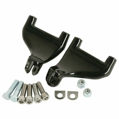 Passenger Footpeg Support Mounts for Harley Sportster XL 883 1200 (2004-2013)