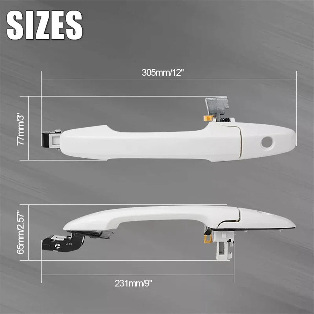 White Front Exterior Door Handle for Honda Civic (2006-2011)