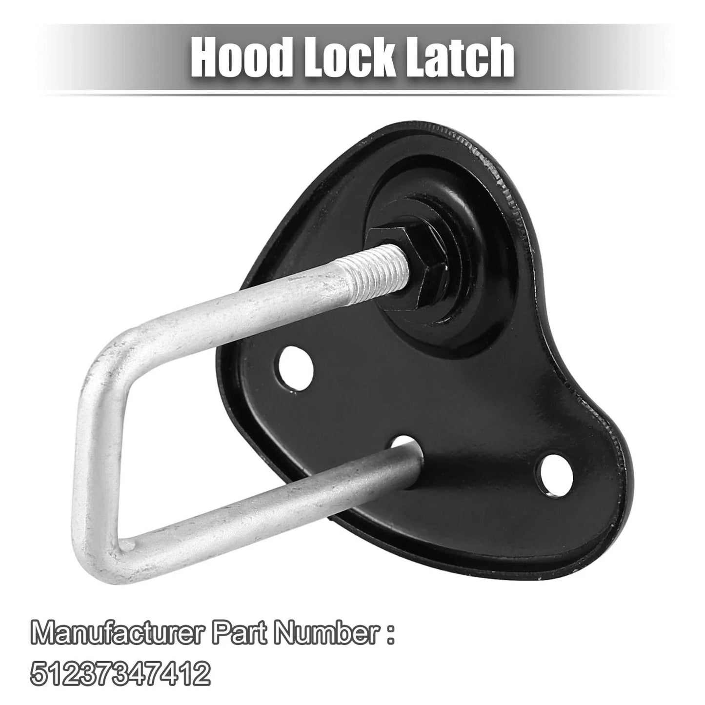 2x Hood Lock Latch Upper for BMW 530i 540i 740i XDrive (2017-2018)