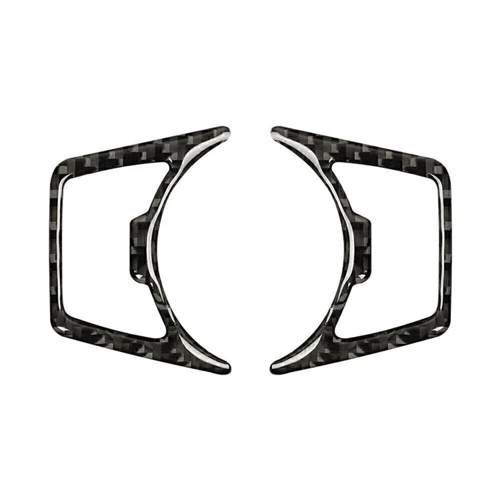 Carbon Fiber Headlight Switch Trim Sticker for Ford F150, Mustang, Explorer (2014-2023)