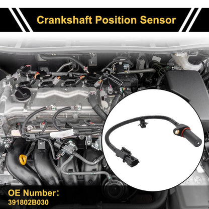 1 Pc Crankshaft Position Sensor No.391802B030 for Hyundai Tucson (2016–2018)