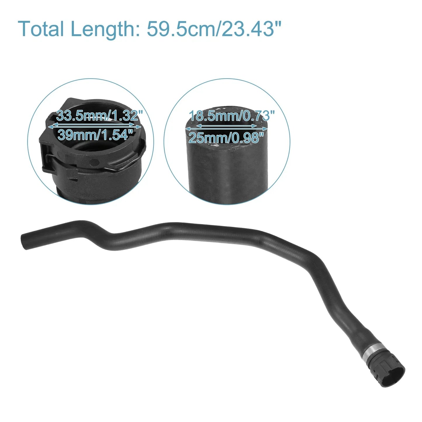 Engine Radiator Coolant Heater Hose for BMW 3 Coupe (E46) (1998 - 2006)
