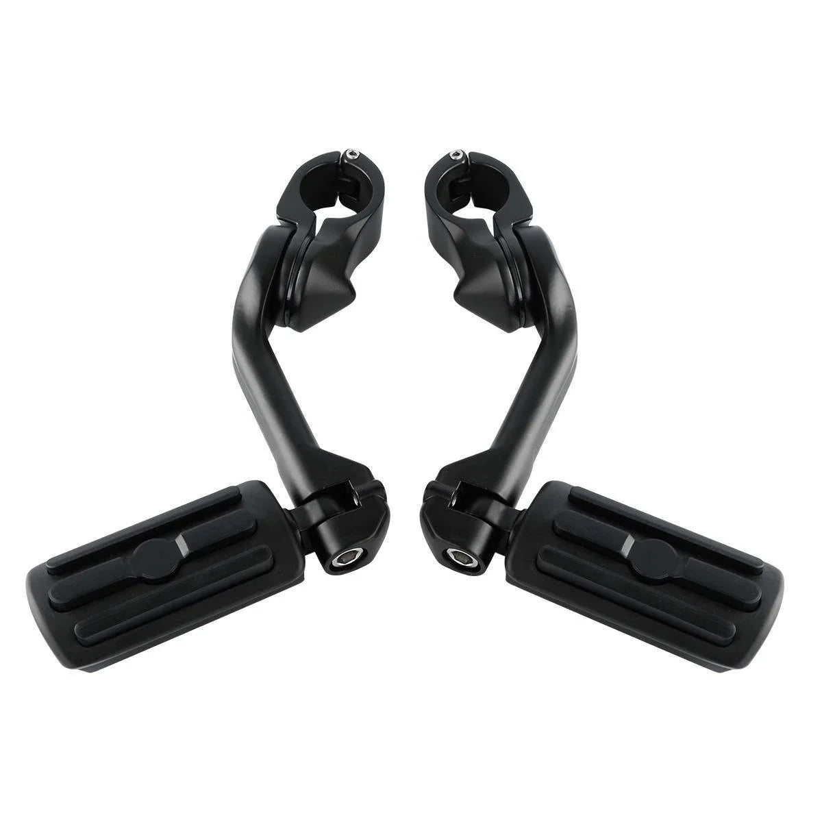 1-1/4" Matte Highway Footpegs for Harley Sportster XL