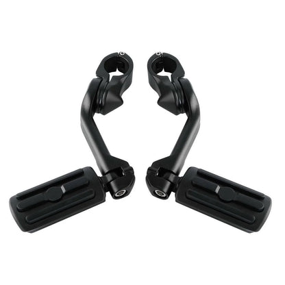 1-1/4" Matte Highway Footpegs for Harley Sportster XL