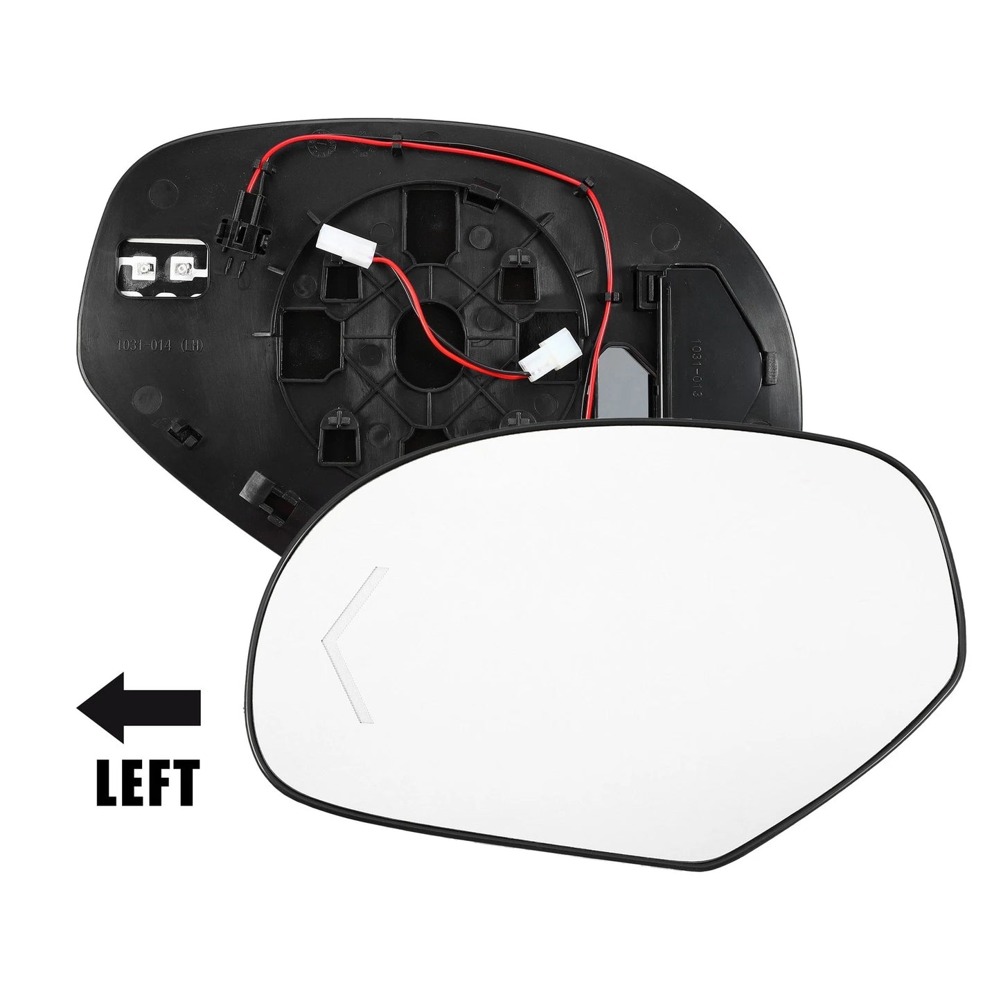 Driver Side Heated LED Signal Mirror Glass for Tahoe Yukon Sierra Silverado (2007–2014)