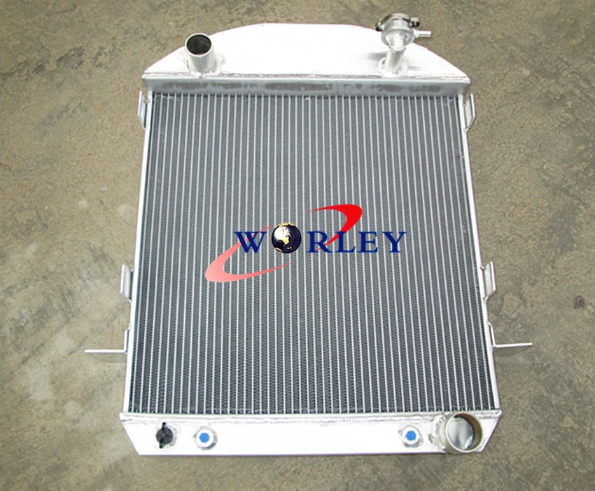 3 Row Aluminum Radiator with Fan for Ford Model T (1924–1927)
