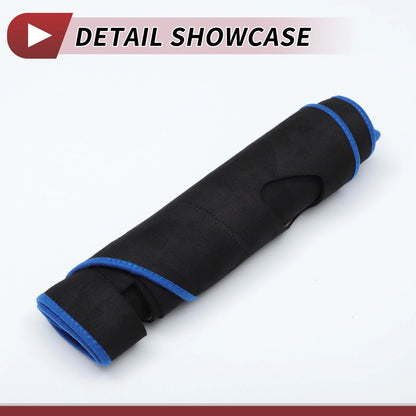 Dashboard Cover Mat for Suzuki Swift ZC33S/13S/53S/C83S (2017–2023) Black Blue