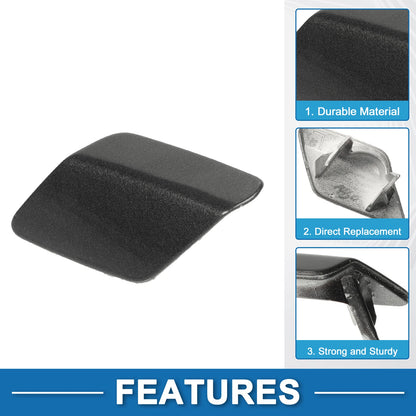 Front Left Washer Nozzle Cover Cap No. 51117363393 for BMW 428i (2014–2016) Gray