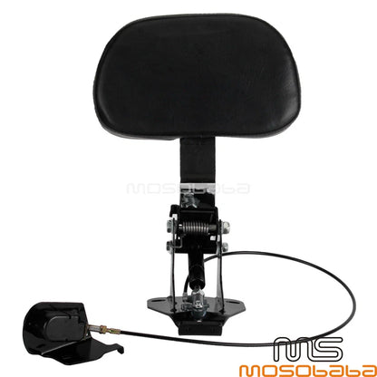 Driver Rider Backrest Pad Mount Kit for Harley Touring Street Glide (2009-2021)