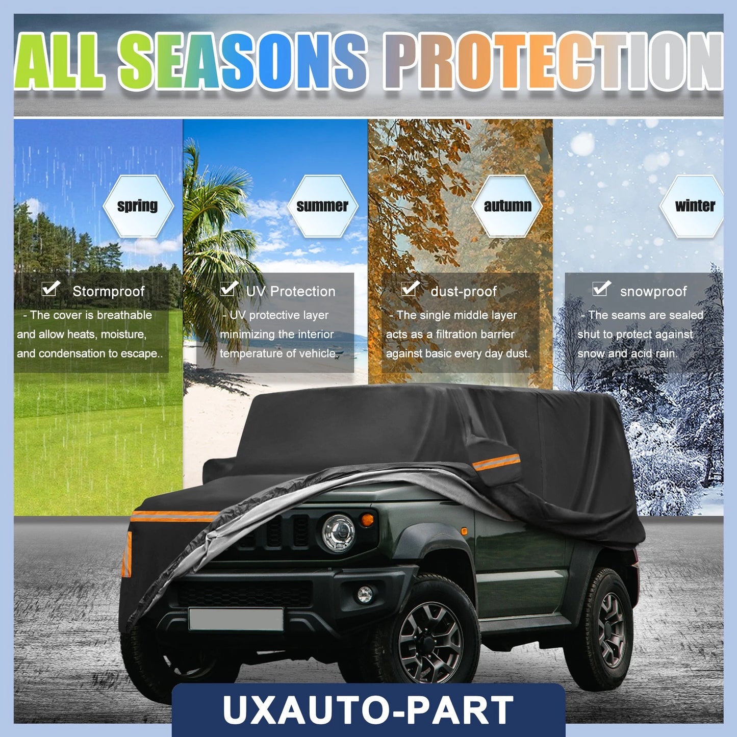 Car Cover for Suzuki Jimny JB64W, Jimny Sierra JB74W (2018–Present)