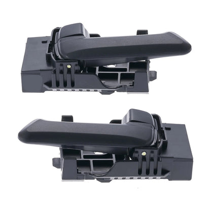 Set of 4 Inner Door Handles Black for Holden Rodeo RA (2003–2008)