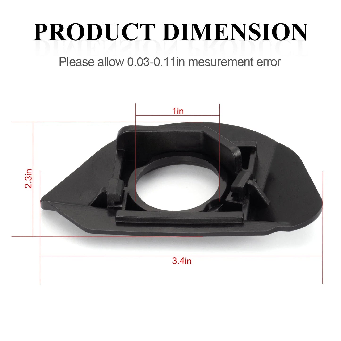 Fuel Mark Plate petcock indicator for Honda TRX450R TRX450ER (2004–2014)