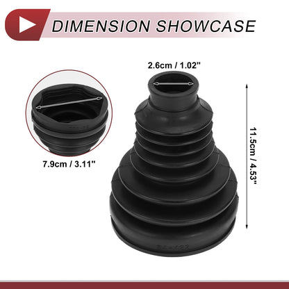 Inner CV Joint Boot Kit with Clamps for BMW i7 (2023–2024) - 31608657288