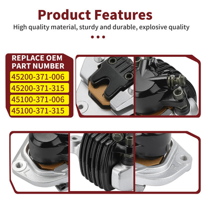 Set of 2 Brake Calipers for Honda Goldwing 1000 GL1000 (1975–1977)