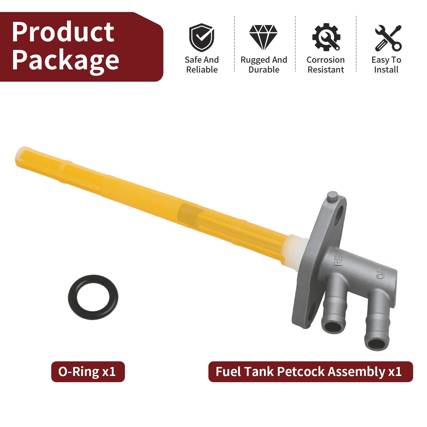 Fuel Tank Petcock Assembly for Honda CRF250X (2004–2007)