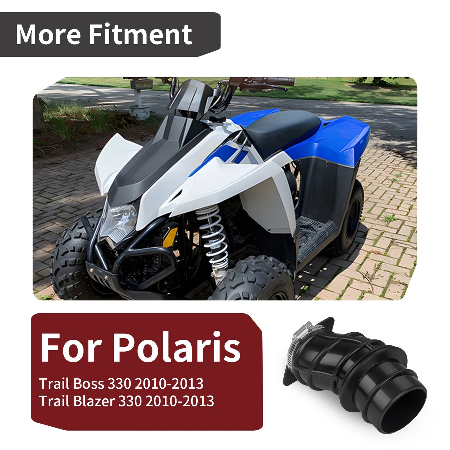 Carburetor Boot for Polaris Trail Boss 330 (2010–2013)