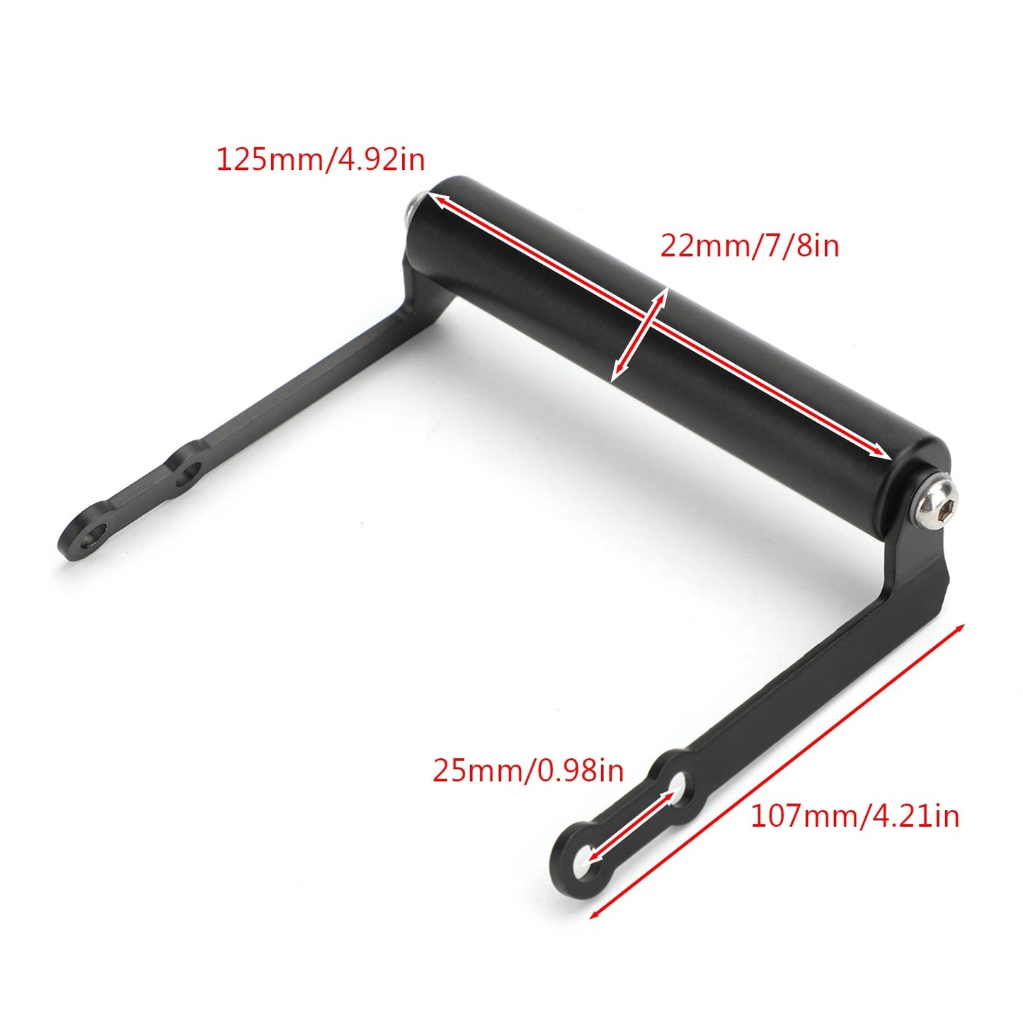 Cockpit-Bar GPS/Smartphone Navi-Support for Kawasaki KLZ1000 LT (2015–2023)