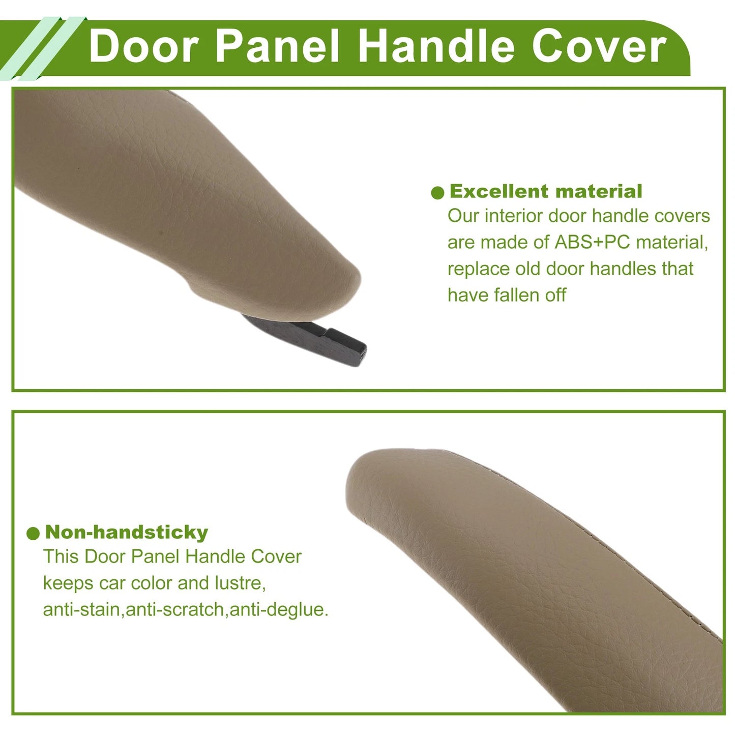 Door Panel Handle Pull Trim Cover for BMW X3 F25 (2010–2016) Beige