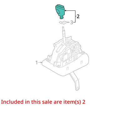 A/T Shift Knob Infiniti Q50 Q60 QX60 QX80 (2014–2023)