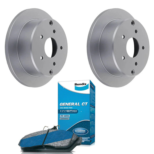 Rear Bendix Brake Pads & 286mm Rotors for Holden Adventra (2003–2006)