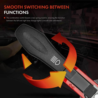 Turn Signal Switch for Kenworth T270 T300 T370 W900A W900B W900L (2000–2023)