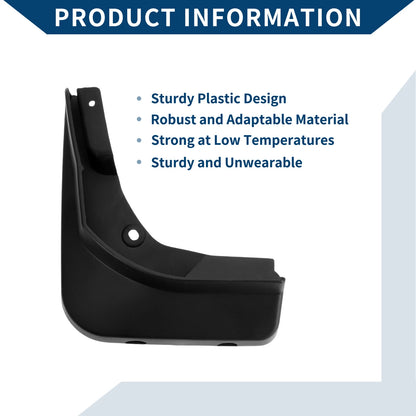 Set of 4 Mud Flaps Splash Guards for Mercedes Benz E-Class (2016–2023)
