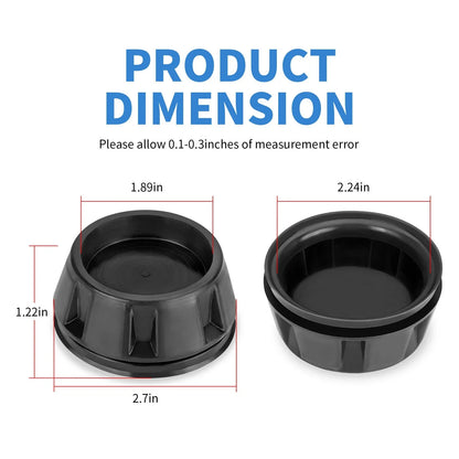 4 Pack Wheel Center Cap for Honda Pioneer 1000 SXS1000 (2017–2022)