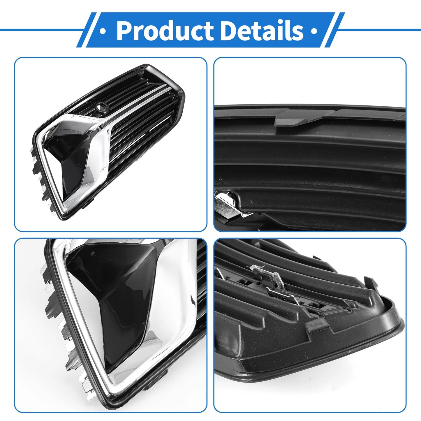 1 Pc Fog Light Grill for Audi A6 (2019–2023) No. 4K0807648