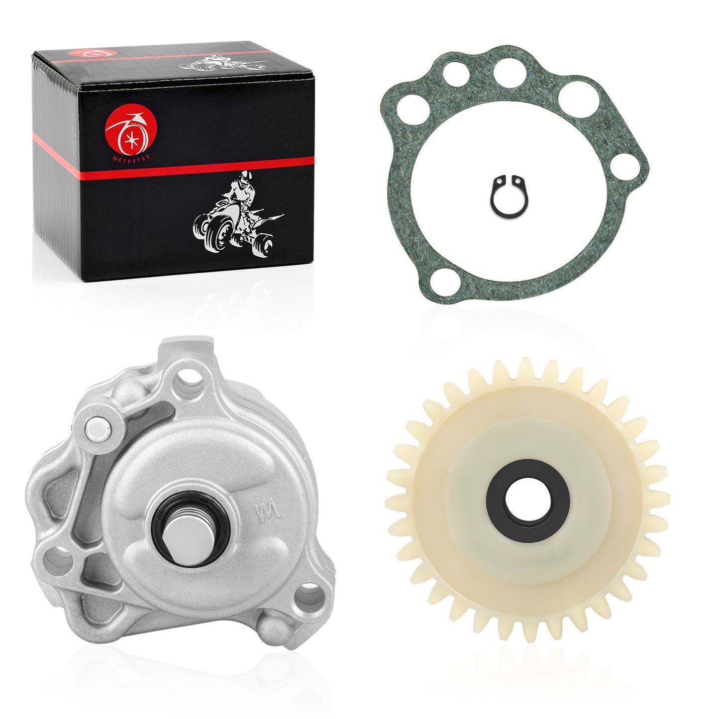 Oil Pump & Drive Gear Gasket Kit for Yamaha Raptor 660R 700 700R (2001–2008)