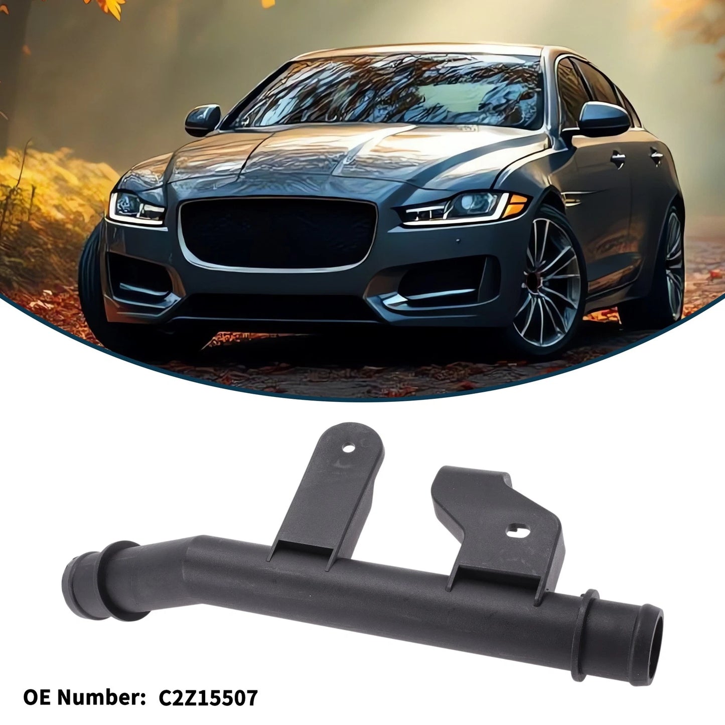 Radiator Hose No.C2Z15507 for Jaguar XF (2013–2015)
