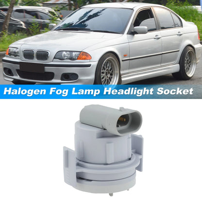 Halogen Fog Lamp Headlight Socket for BMW E46 320i 323i 325i 328i (1998–2006) 63128380206