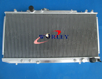 Aluminum Radiator for Toyota Celica GT4 ST185 (1990–1994) with Fans