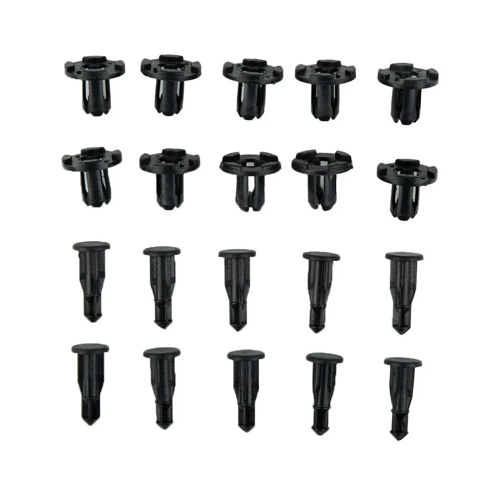 10pcs Nylon Car Rivet Clip Fender Trim Retainer Pin for Impreza Forester