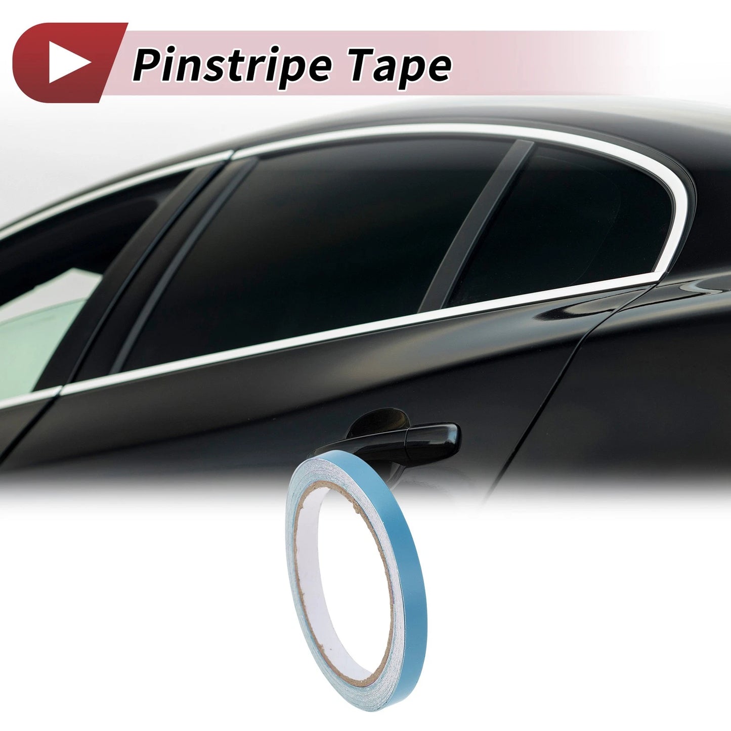 Pinstripe Tape 12mmx10m for Car Motorcycle (DIY Matte Light Blue)