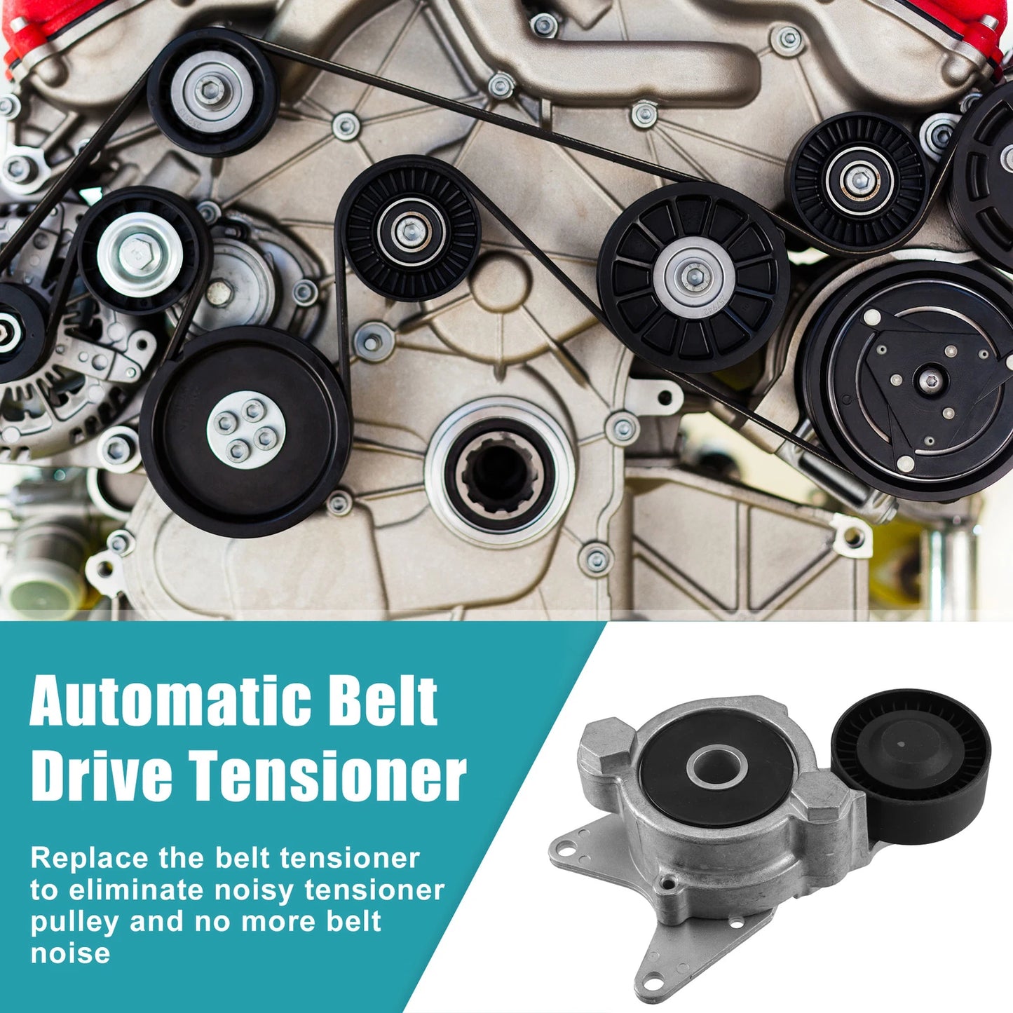 Belt Tensioner Assembly 166200R010 for Lexus IS II E2 2.2D (2005–2013)