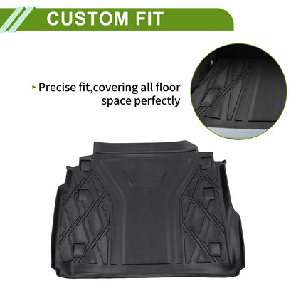 Rear Trunk Mat for Jeep Wrangler JL (2018–2024) TPE Cargo Liner