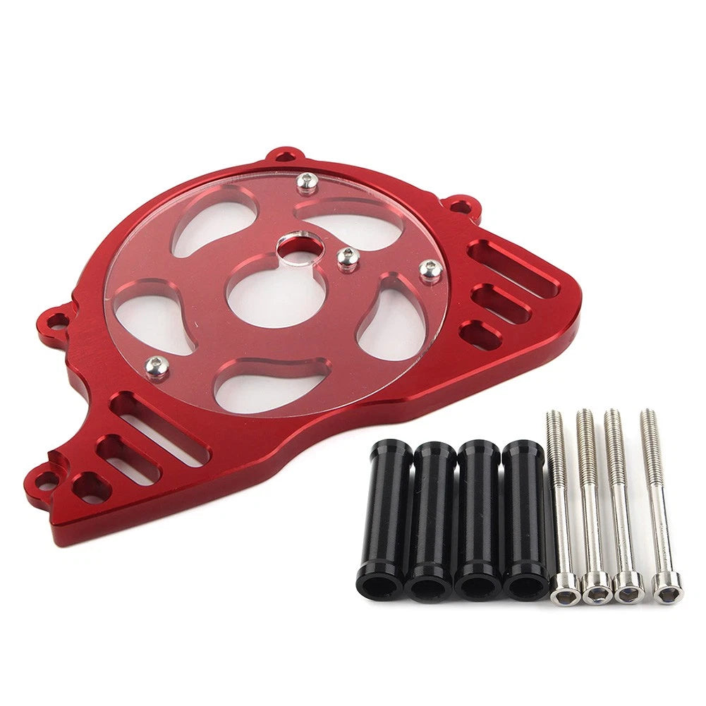 Front Engine Sprocket Cover Chain Guard for Kawasaki Z1000 (2010–2017) RED