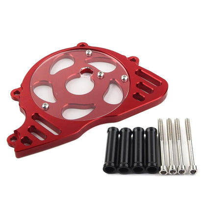 Front Engine Sprocket Cover Chain Guard for Kawasaki Z1000 (2010–2017) RED