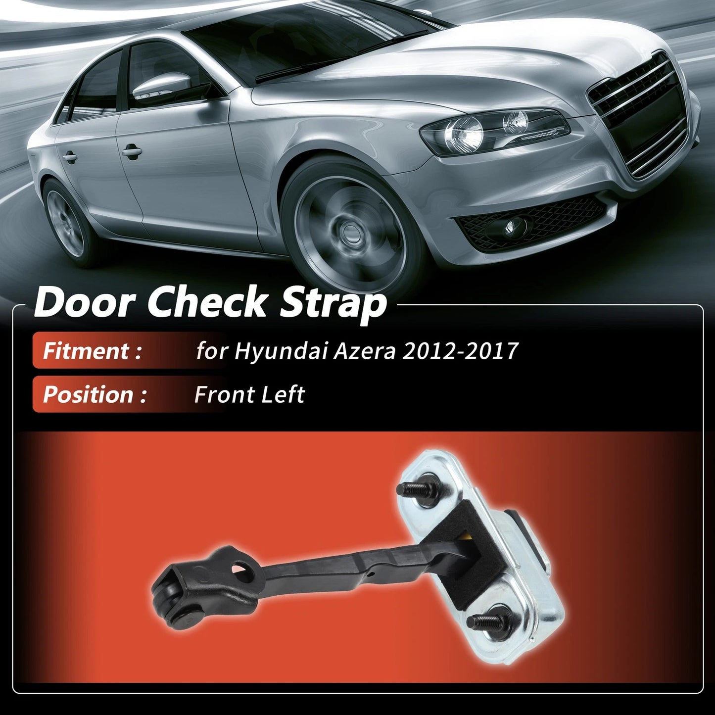 Front Left Door Check Strap for Hyundai Azera (2012–2017) No.793803V000