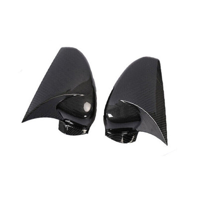 2X Carbon Fiber Look Rear View Side Mirror Cover Trim for Honda Accord (2008–2013)