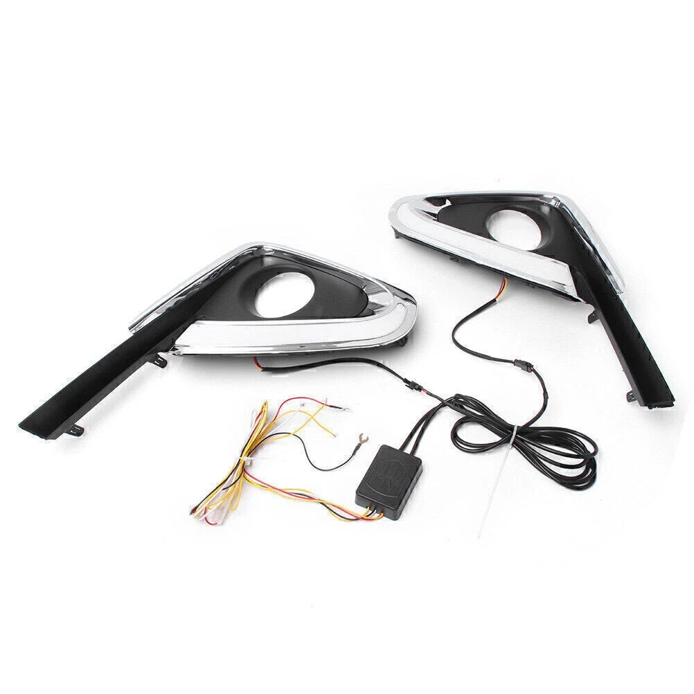 Set of 4 Outside Window Moulding Weatherstrip Seals for Toyota Corolla (2013–2018)