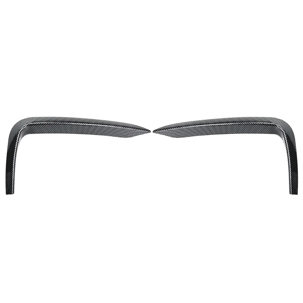 Front Bumper Side Spoiler Splitter for BMW 2 Series F22 F23 (2015–2019)