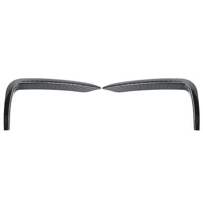 Front Bumper Side Spoiler Splitter for BMW 2 Series F22 F23 (2015–2019)