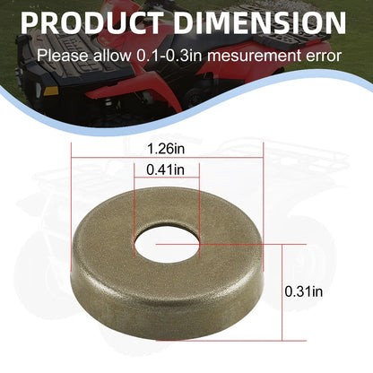 Front Arm Bushing Rubber Cap 4pcs for Polaris Outlaw (2007–2021)