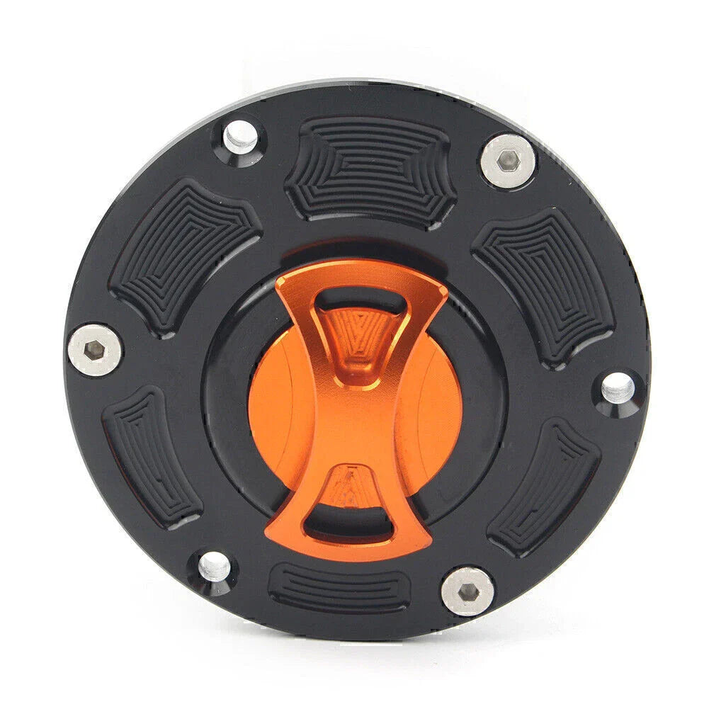 CNC Aluminum Fuel Gas Tank Cap Cover for Kawasaki Ninja 250R EX250 EX300 (2013-2014)