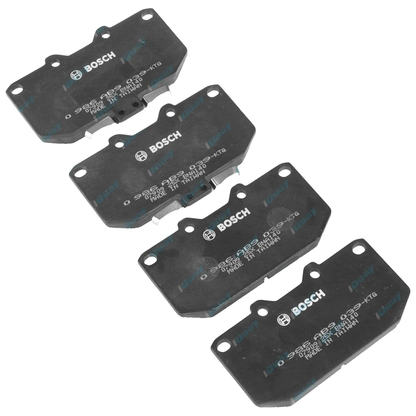 Bosch Front Disc Brake Pad Set for Nissan Silvia S15 2.0L 1999~2002 RWD Coupe