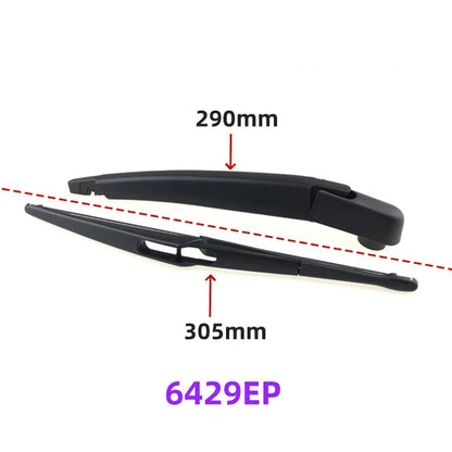 Rear Wiper Blade & Arm for Peugeot 3008, 308, 508 (2007-2018)