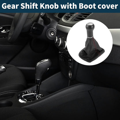 6 Speed Gear Shifter Knob with Cover No. 1J0711113C for Volkswagen Golf