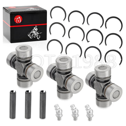 Set of 3 Prop Shaft U-Joints for Polaris RZR XP 4 1000 (2014–2023)